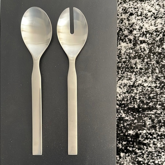WMF STAV STAINLESS Steel Serving Spoon and Fork Set KOREA - Picture 1 of 1